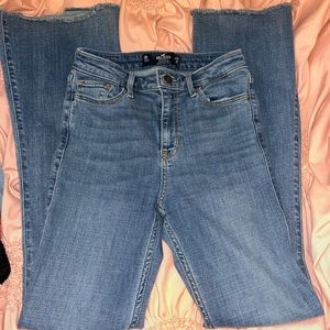 Hollister high-rise flare jeans